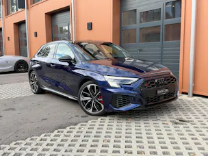 AUDI S3 Sportback 2.0 TFSI quattro S-tronic - "CH Auto * Toit Pano * Pack Technique + Aide Cond. * Cuir Nappa Rouge * Feu Matrix"