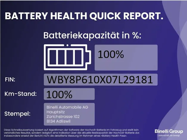 BMW i3 S E-Motor 120 Ah