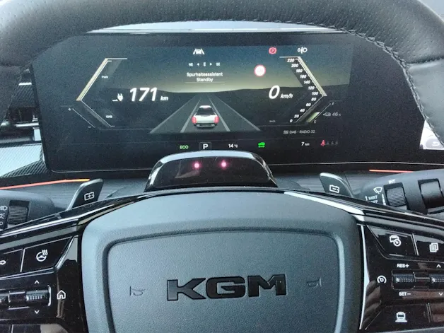 KGM Musso EV Blackline