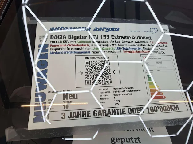 DACIA Bigster HEV 155 Extreme Automat