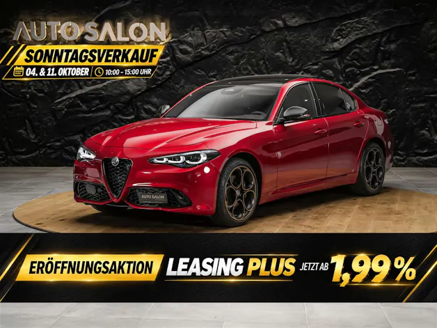 ALFA ROMEO Giulia 2.0 Intensa Q4 AT8 *SOFORT Verfügbar*Werksgarantie*Panorama*Harman/Kardon*