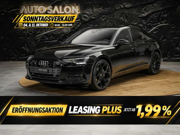 AUDI A6 Limousine 40 TDI Sport quattro S-tronic *ALL BLACK*21" Felgen*Voll Leder*