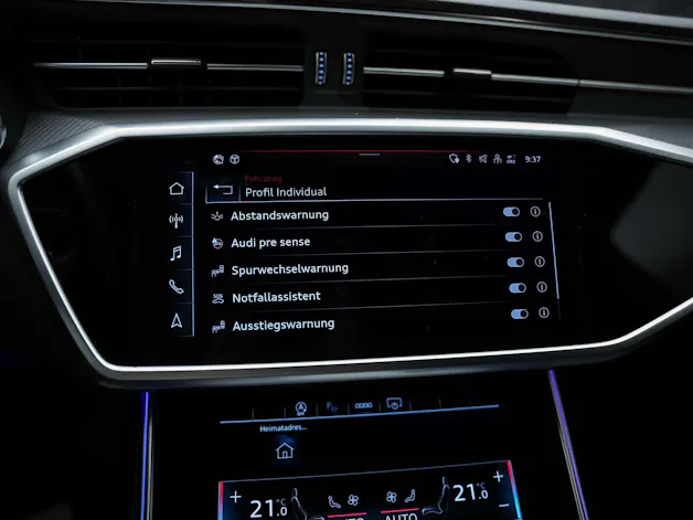 AUDI A6 Limousine 40 TDI Sport quattro S-tronic *ALL BLACK*21" Felgen*Voll Leder*