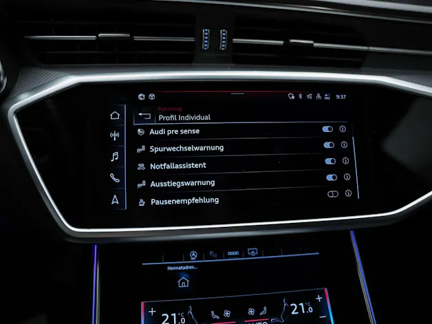 AUDI A6 Limousine 40 TDI Sport quattro S-tronic *ALL BLACK*21" Felgen*Voll Leder*
