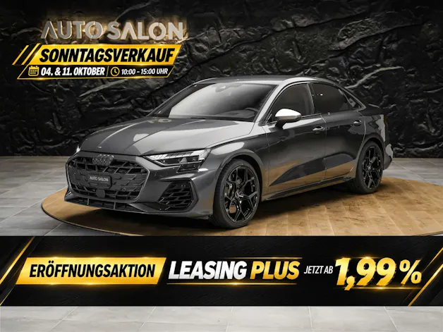 AUDI S3 Limousine TFSI quattro S-tronic *Werksgarantie*Facelift*Matrix-LED*Head-Up*