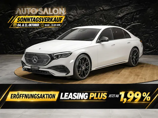 MERCEDES-BENZ E 200 AMG Line 9G-Tronic *Werksgarantie*21" Felgen*Lenkradheizung*