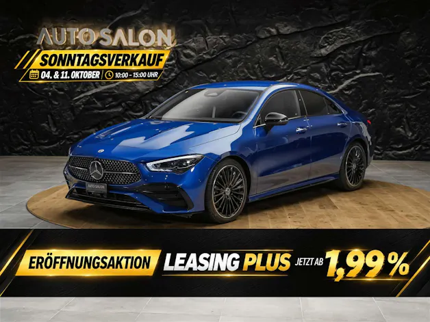 MERCEDES-BENZ CLA 200 d Coupe AMG Line Night Edition *Werksgarantie*Sitzheizung*