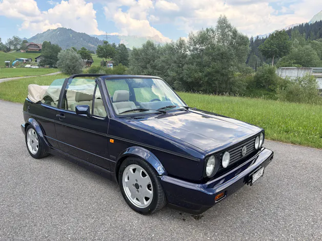 VW Golf Cabriolet 1800 Classic-Line Leder