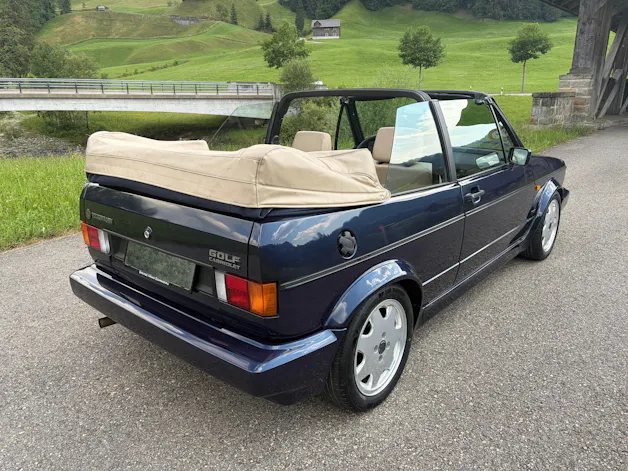VW Golf Cabriolet 1800 Classic-Line Leder
