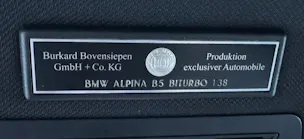 BMW Alpina BMW-ALPINA B5 BiTurbo 4.4 V8 Switch-Tronic