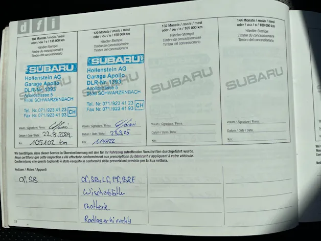 Subaru Outback 2.5i Luxury