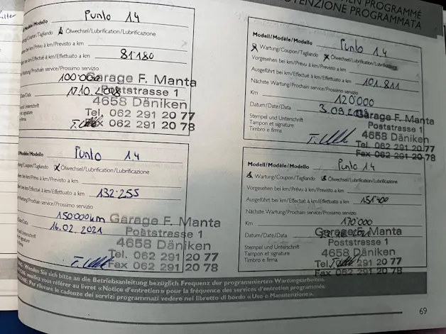 FIAT Punto Evo 1.4 MyLife