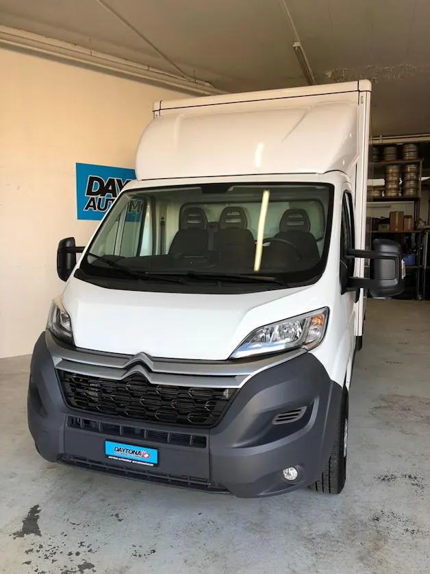 CITROEN JUMPER 35 L4 Kofferaufbau mit Hebebühne, Euro 6