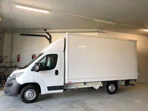 CITROEN JUMPER 35 L4 Kofferaufbau mit Hebebühne, Euro 6