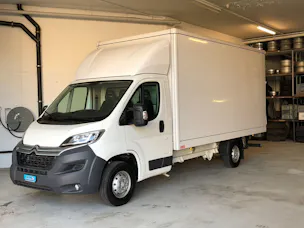CITROEN JUMPER 35 L4 Kofferaufbau mit Hebebühne, Euro 6