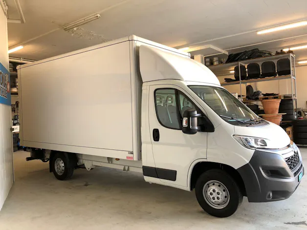 CITROEN JUMPER 35 L4 Kofferaufbau mit Hebebühne, Euro 6