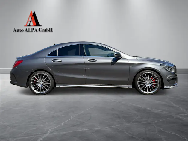 MERCEDES-BENZ CLA 45 AMG 4Matic Speedshift – PANORAMA | PERFORMANCE | HARMAN/KARDON | KAMERA | MEMORY |