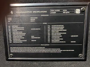 FERRARI 488 Spider 3.9 V8
