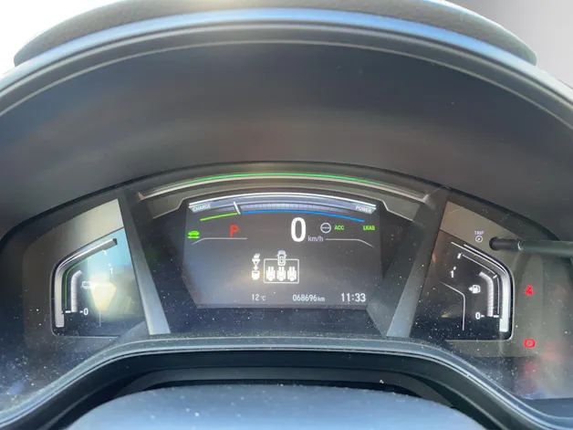 HONDA CR-V 2.0 i-MMD Hybrid Sport Line 4WD Automatic – Ledersitze – Rückfahrkamera – Honda Sensing – Black-Edition