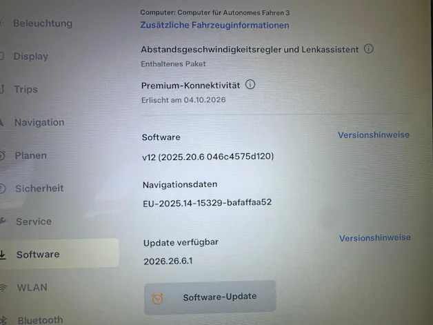 Tesla Model X ** RAVEN** Maximale-Reichweite