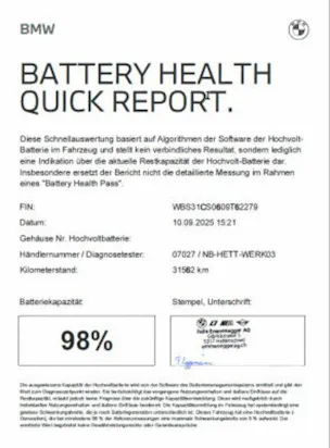 BMW XM G09 Label Plug-in Hybrid