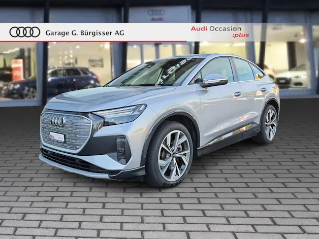 AUDI Q4 Sportback e-tron 45 quattro Florettsilber Metallic