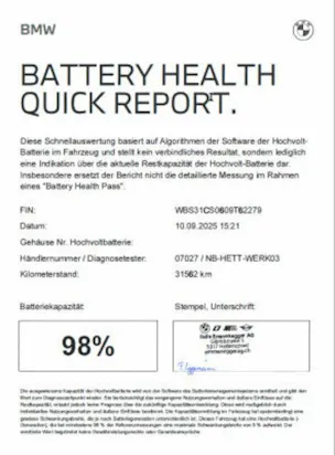 BMW XM G09 Label Plug-in Hybrid
