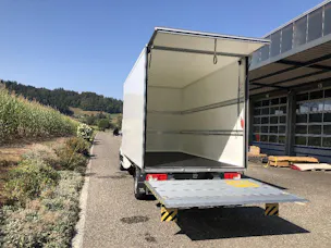 VW Crafter 35 2.0 BiTDI Champion HD L4 Koffer Hebebühne RWD Automat