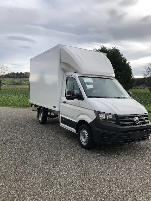 VW Crafter 35 2.0 BiTDI Champion HD L4 Koffer Hebebühne RWD Automat