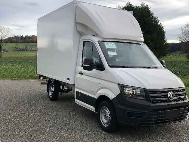 VW Crafter 35 2.0 BiTDI Champion HD L4 Koffer Hebebühne RWD Automat