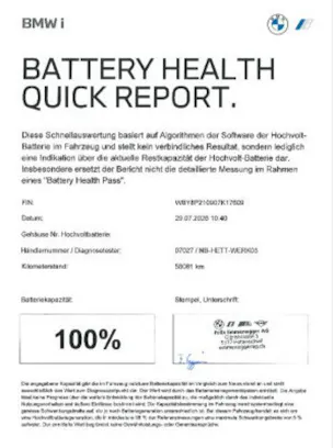 BMW i3 E-Motor 120 Ah