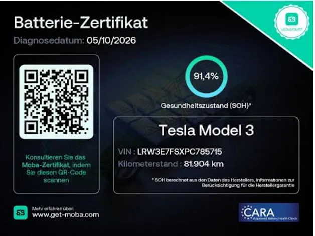 Tesla Model 3 Standard Range RWD