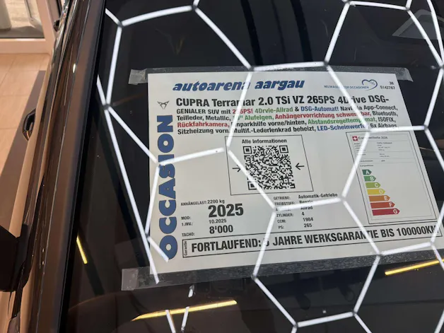 CUPRA Terramar 2.0 TSi VZ 265PS 4Drive DSG-Automat