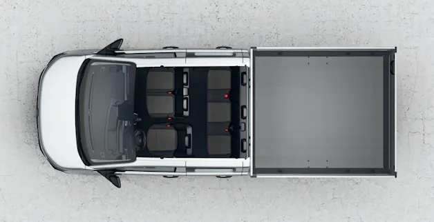 VW Transporter 2.0 TDI Entry Doppelkabine mit Werksbrücke
