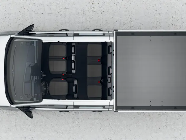 VW Transporter 2.0 TDI Entry Doppelkabine mit Werksbrücke