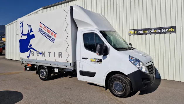 OPEL Movano Blache /  Hebebühne 3.5t L2 2.3 CDTI 170