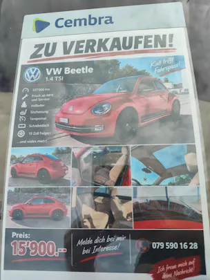 VW Beetle 1.4 TSI Sport