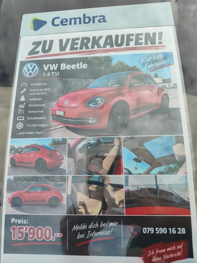 VW Beetle 1.4 TSI Sport