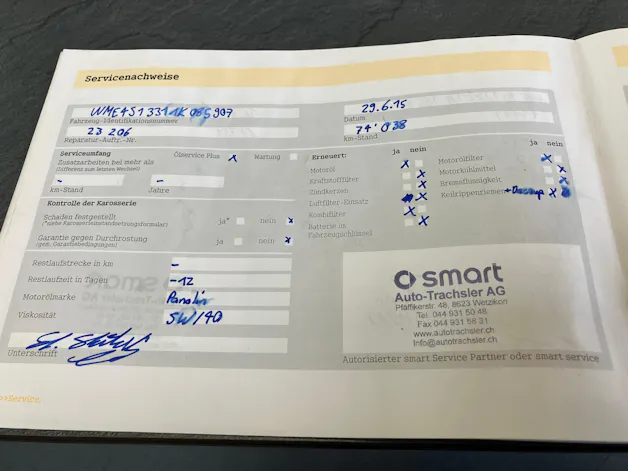 SMART fortwo pulse softouch