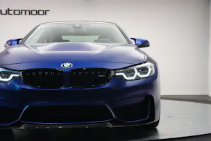 BMW M4 Coupé CS DKG *Frozen Dark Blue* *CH-Fahrzeug* *ohne OPF*