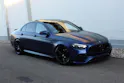 MERCEDES-BENZ AMG E 63 S 4Matic+ designo-Sonderlackierung "brillantblau magno"