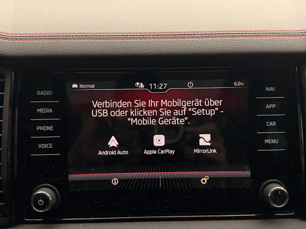 SKODA Kodiaq RS 4x4 *** 7-SITZER, ANHÄNGEKUPPLUNG & PANORAMAGLASDACH ***