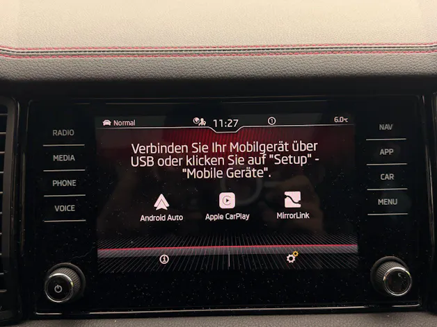 SKODA Kodiaq RS 4x4 *** 7-SITZER, ANHÄNGEKUPPLUNG & PANORAMAGLASDACH ***
