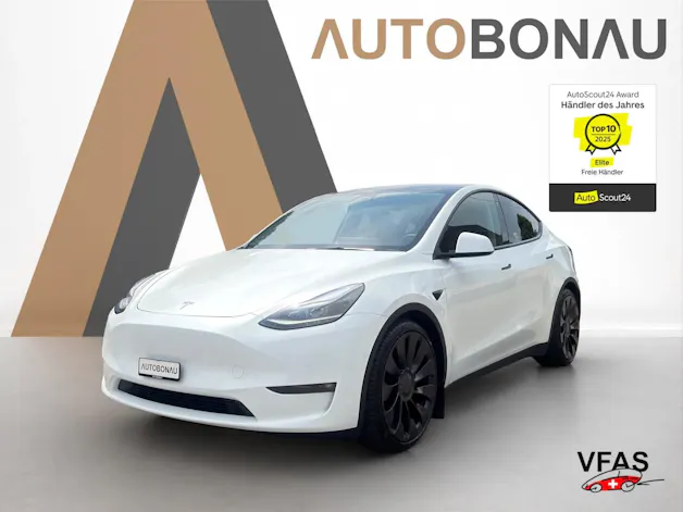 Tesla Model Y Performance D SOH 95.1% Anhängerkupplung