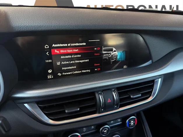 ALFA ROMEO Stelvio 2.0 MA 280 Sprint Q4 Nero Vulcano