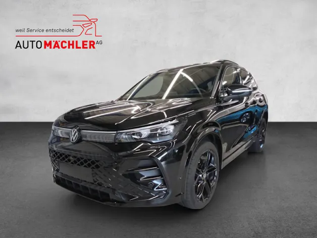 VW Tiguan 2.0 TSI R-Line Plus DSG 4motion*Black Style*5J Garantie*8-Fach Räder*Pano*AHK*