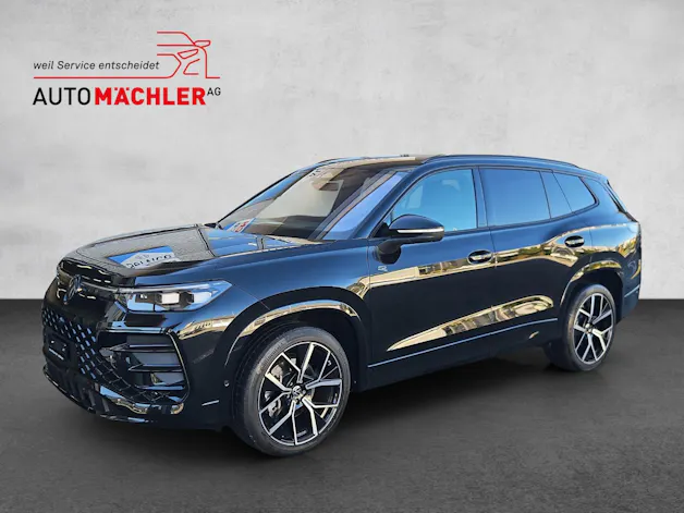 VW Tayron 2.0 TSI R-Line Plus DSG 4motion*7 Plätze*Black Style*5J Garantie*8-Fach Räder*AHK*