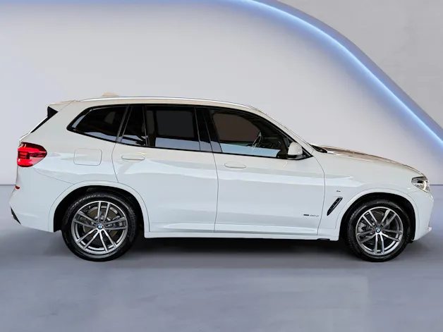 BMW X3 20d xDrive paddles