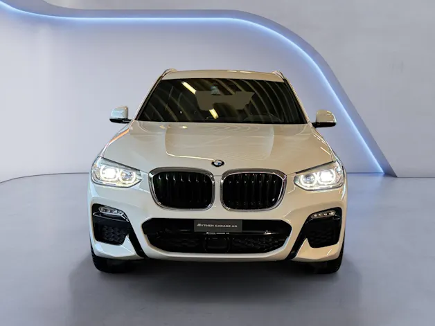 BMW X3 20d xDrive paddles