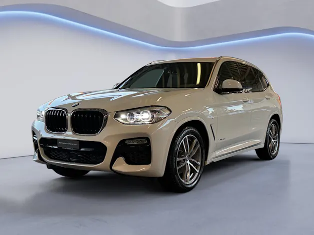 BMW X3 20d xDrive paddles